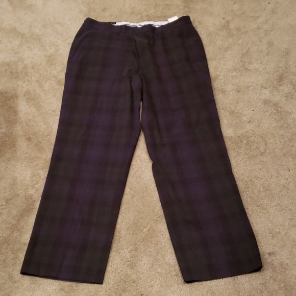 Tommy Hilfiger | Pants | Tommy Hilfiger Plaid Slacks Bluegreen Sz3632 ...